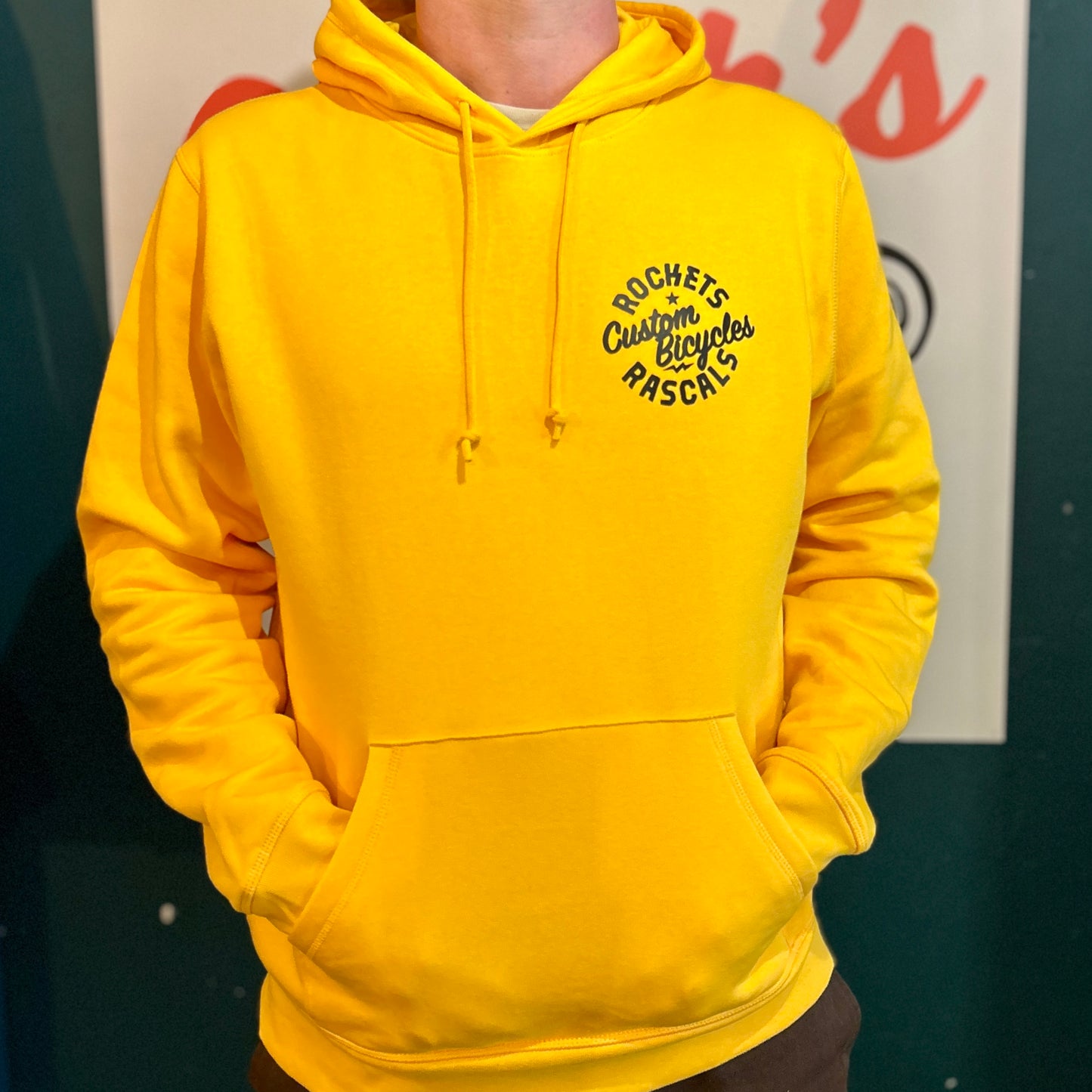 Sunshine Yellow Customs Hoodie